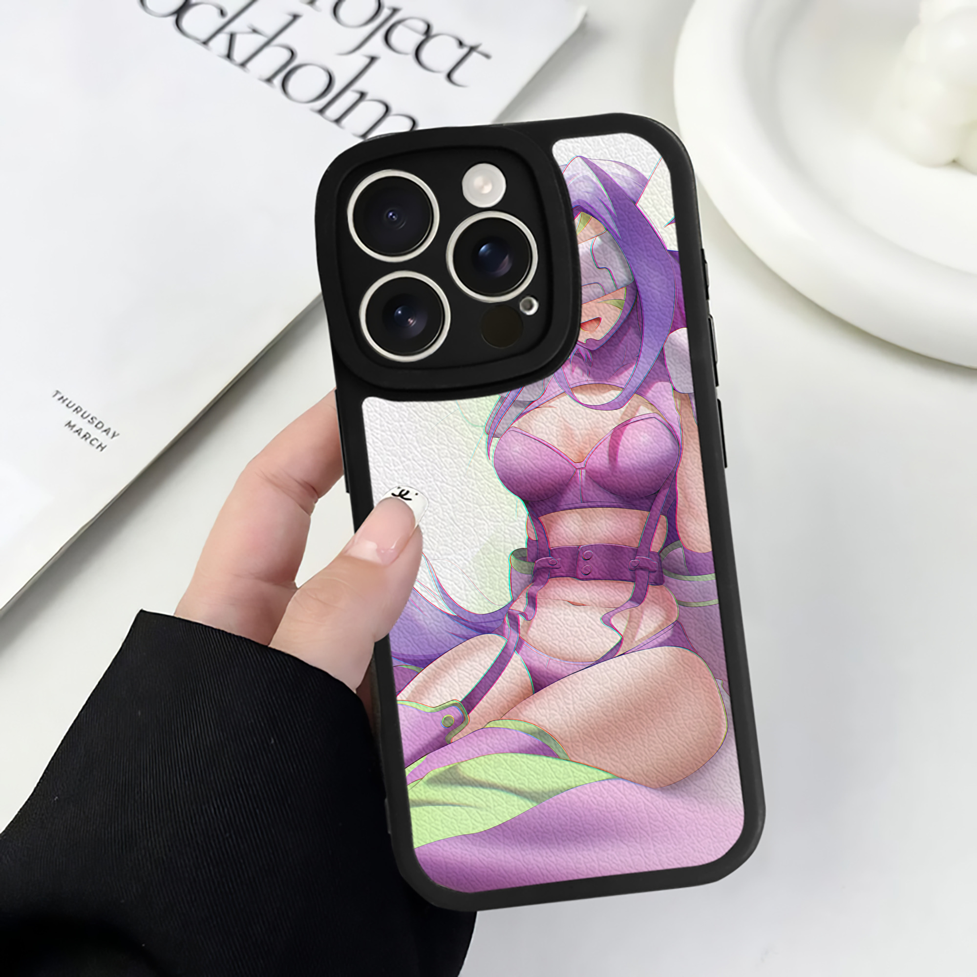 （画像用） Digimon デジタルモンスター/デジモン 【iPhone 16シリーズ対応】シリコンスマホケース（レザー調） 材質：シリコン